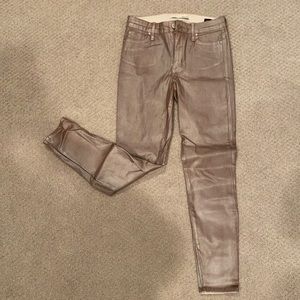 Coated Ella moss jeans
